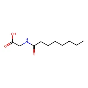 Capryloyl Glycine structure