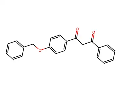 1-(4-Benzyloxyphenyl)-3-phenyl-1,3-propanedione structure