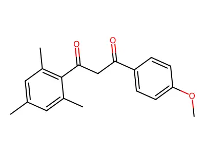 1-(4-Methoxyphenyl)-3-(2,4,6-trimethylphenyl)-1,3-propanedione structure
