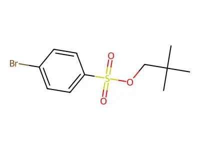 Neopentyl 4-bromobenzenesulfonate structure