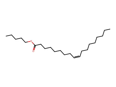 Pentyl octadec-9-enoate structure