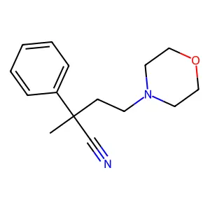 2-甲基-4-(4-吗啉基)-2-苯基丁腈 structure