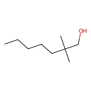 2,2-Dimethyl-1-heptanol structure