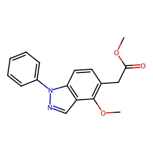 七硫化铼 structure