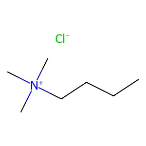 N,N,N-三甲基-1-丁铵氯化物 structure