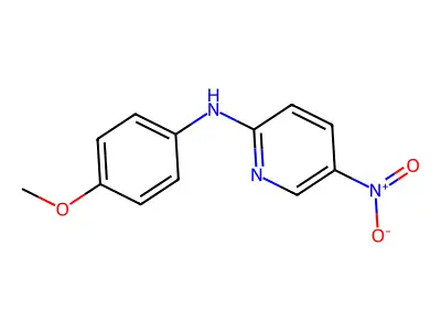 N-(4-methoxyphenyl)-5-nitropyridin-2-amine structure