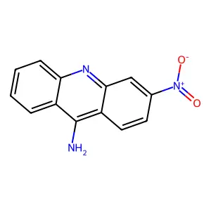 3-硝基-9-吖啶胺 structure