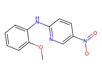 N-(2-methoxyphenyl)-5-nitropyridin-2-amine structure