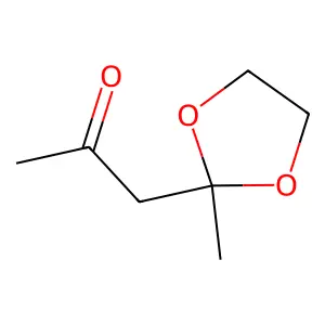2-Propanone, 1-(2-methyl-1,3-dioxolan-2-yl)- structure