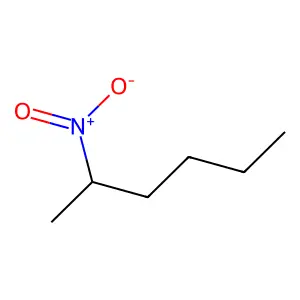 2-Nitrohexane structure