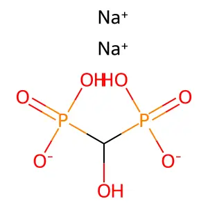 Oxidronate disodium structure