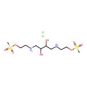Dimesylerythritol structure