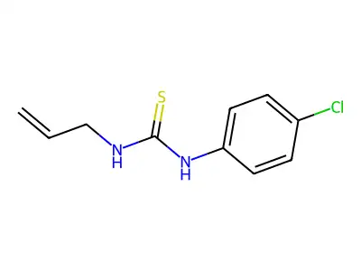 N-Allyl-N'-(4-chlorophenyl)thiourea structure