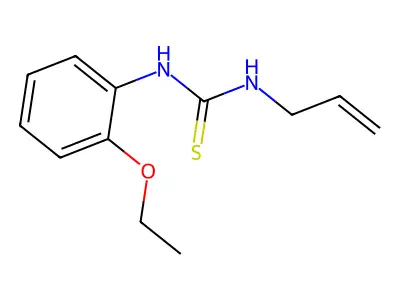 1-Allyl-3-(2-ethoxyphenyl)-2-thiourea structure