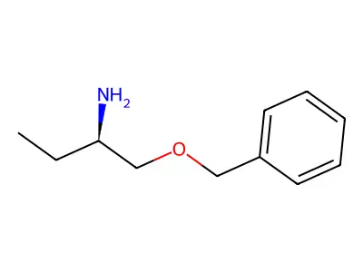 (R)-(-)-2-Amino-1-benzyloxybutane structure