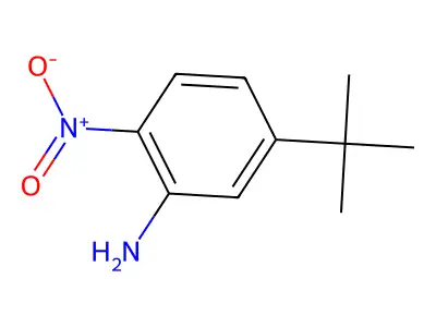 5-Tert-butyl-2-nitroaniline structure