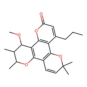 12-Methoxycalanolide A structure