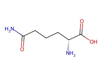 2,6-Diamino-6-oxohexanoic acid structure