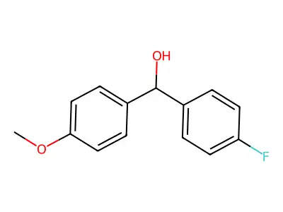 4-Fluoro-4'-methoxybenzhydrol structure