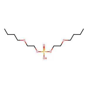 2-丁氧基乙醇1,1'-(磷酸氢酯) structure