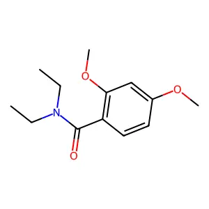 N,N-二乙基-2,4-二甲氧基苯甲酰胺 structure