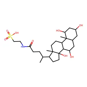牛磺-1-羟基胆酸 structure