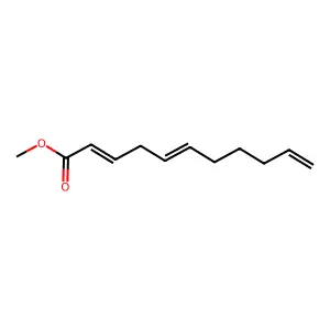 Methyl undeca-2,5,10-trienoate structure