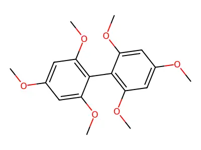 1,3,5-Trimethoxy-2-(2,4,6-trimethoxyphenyl)benzene structure