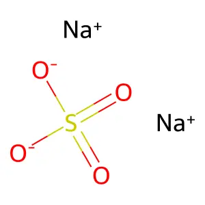 Sodium sulfate S 35 structure