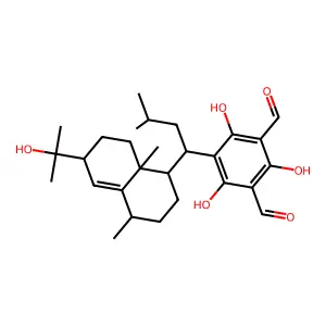 Macrocarpal E structure