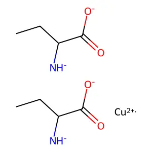 Copper, stereoisomer structure