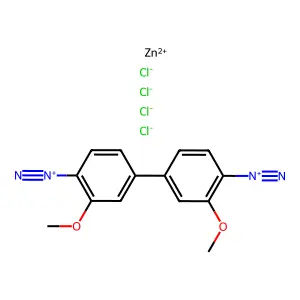 Fast Blue B Salt structure