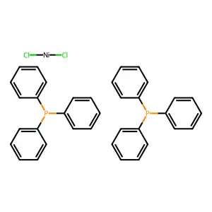 双(三苯基膦)氯化镍(II) structure