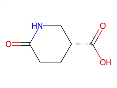 6-Oxopiperidine-3-carboxylic acid structure