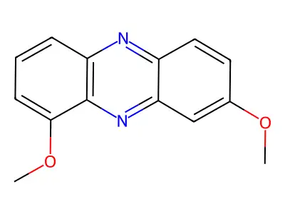 1,8-Dimethoxyphenazine structure