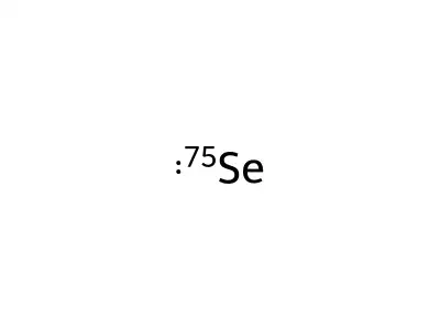 Selenium Se-75 structure