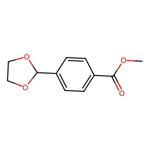 Methyl 4-(1,3-dioxolan-2-yl)benzoate structure