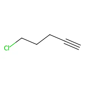 1-Pentyne, 5-chloro- structure