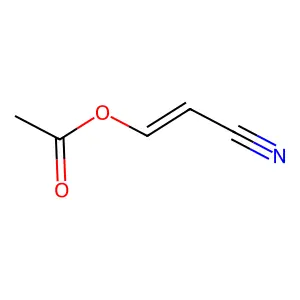 2-Cyanoethenyl acetate structure