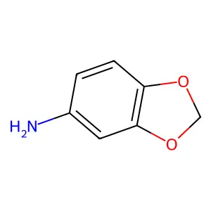 1,3-苯并二氧杂环戊烯-5-胺 structure