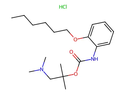 N- carbamatehydrochloride structure