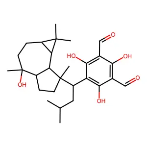 Macrocarpal B structure