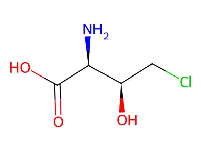 4-Chlorothreonine structure