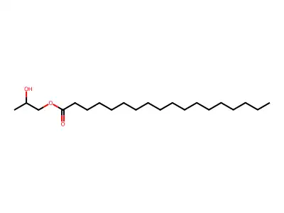 Octadecanoic acid;propane-1,2-diol structure