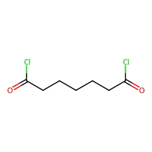 庚二酰氯 structure