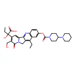 CPT11carboxylicacid structure