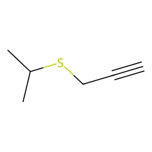 3-(Propan-2-ylsulfanyl)prop-1-yne structure