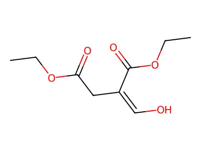 1,4-Diethyl 2-(hydroxymethylene)butanedioate structure