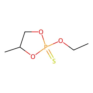 2-Ethoxy-4-methyl-2-sulfanylidene-1,3,2lambda5-dioxaphospholane structure