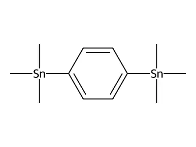 Stannane, 1,4-phenylenebis[trimethyl- structure